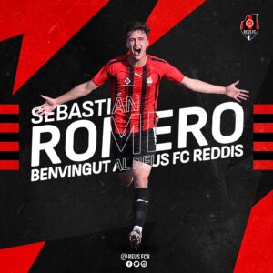 Sebastián Romero fitxa pel Reus FC Reddis