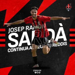 Josep Ramon Sardà renova amb el Reus FC Reddis